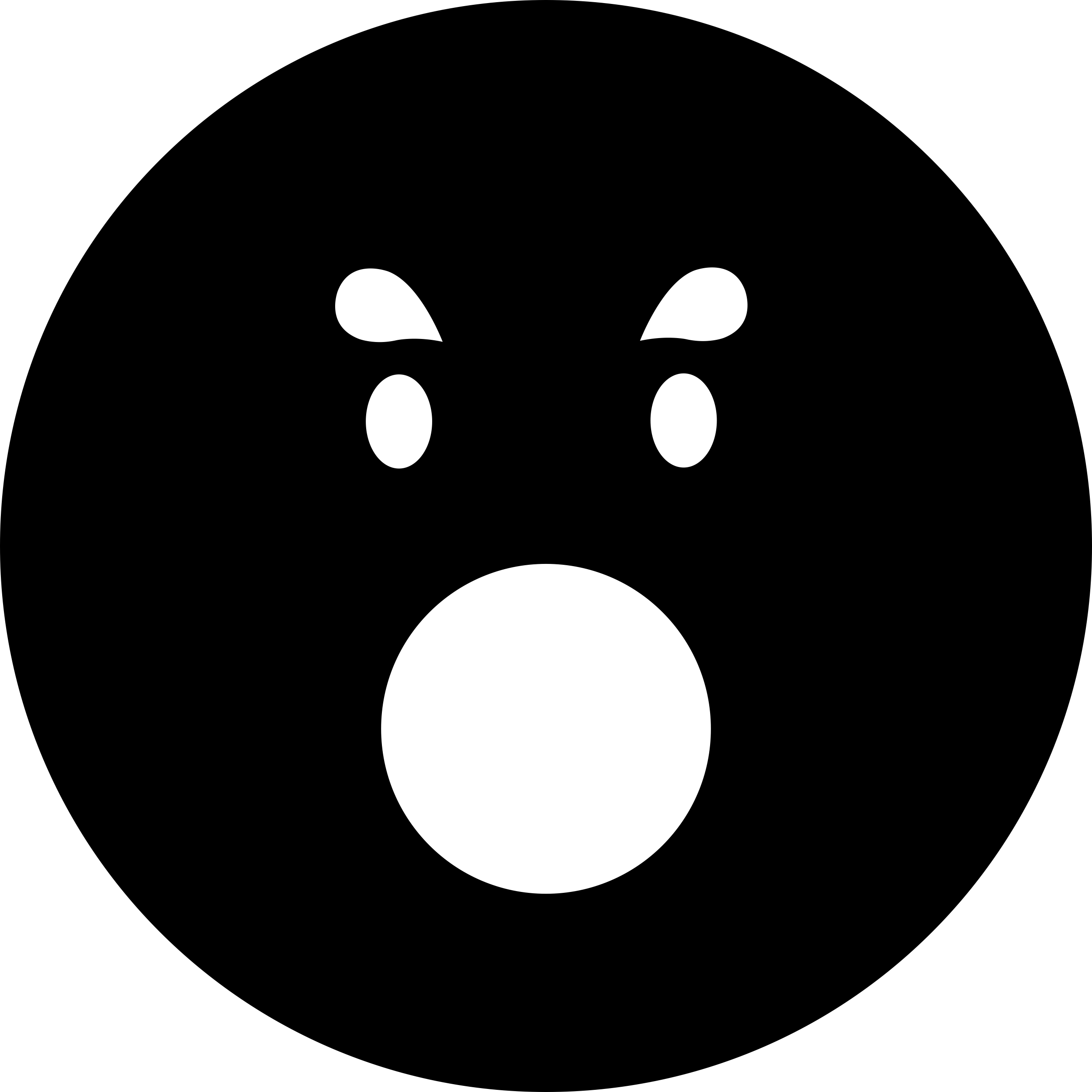 Emoticon Square Surprised Face With Open Circular Mouth Svg Line Art Free Vectors